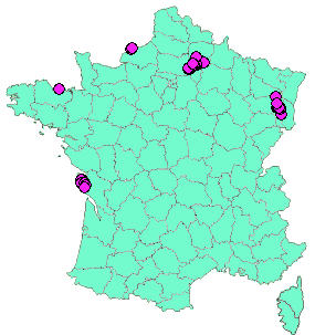 Localisation Geocaches placées par un Geocacheur