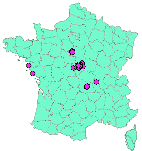 Localisation Geocaches placées par un Geocacheur