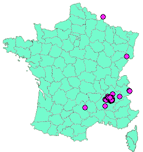 Localisation Geocaches placées par un Geocacheur