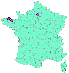 Localisation Geocaches placées par un Geocacheur