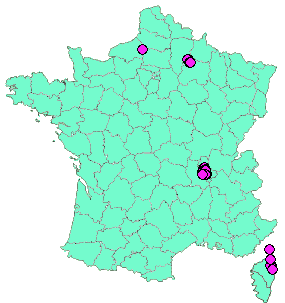 Localisation Geocaches placées par un Geocacheur