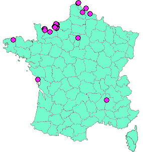 Localisation Geocaches placées par un Geocacheur