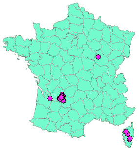 Localisation Geocaches placées par un Geocacheur