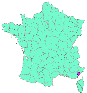 Localisation en France de la geocache Des chiffres et des lettres