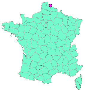 Localisation en France de la geocache L'effet Schiller - IECD 2024