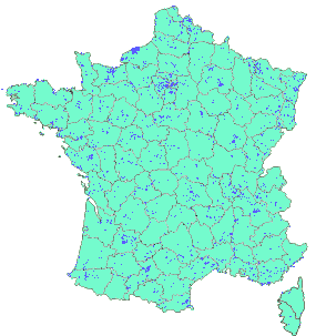 Etat des caches existantes en France - 2025