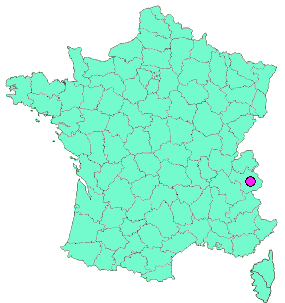 Localisation en France de la geocache Peinture murale