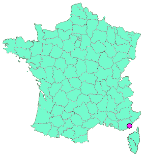 Localisation en France de la geocache Sus scrofa