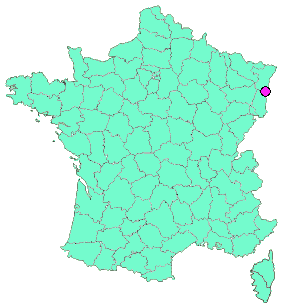 Localisation en France de la geocache  #104 La Cycl'eau PET