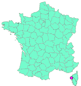 Localisation en France de la geocache Multi au Capo Rosso