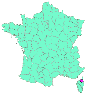 Localisation en France de la geocache Col de Bigorno