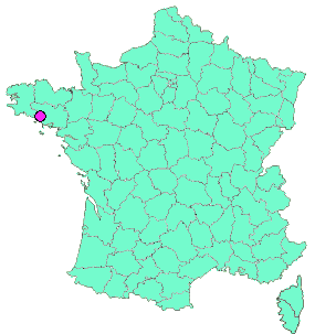 Localisation en France de la geocache [T&G] Ptit’oeuf