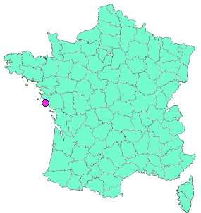 Localisation en France de la geocache {SCS-7} #31 colorée