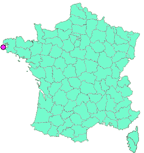 Localisation en France de la geocache 16 Van d'Ouest