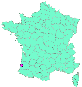 Localisation en France de la geocache 002 - VIGNAC