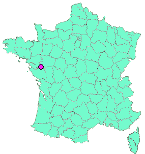 Localisation en France de la geocache 17-[CDRB] Circuit des Rochers