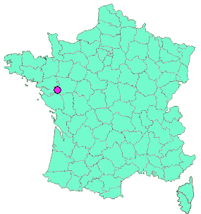 Localisation en France de la geocache #58 HAUTE PAROISSE