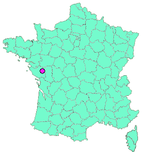 Localisation en France de la geocache ✮ #05 On est si Bien à la Maison