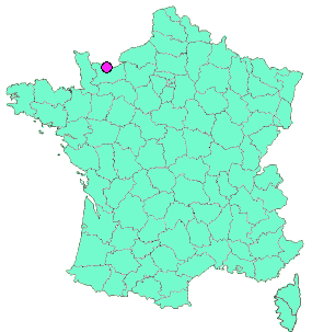Localisation en France de la geocache 05 - La boucle de Thaon : Le plus gros