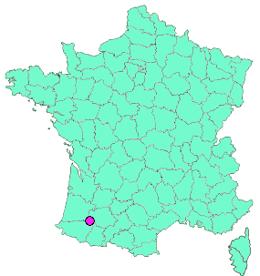 Localisation en France de la geocache [T&G] Sur la Route du Madiran – 3 ancien