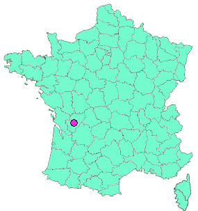 Localisation en France de la geocache # 63 LA BOUCLE VERTE