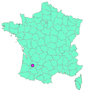 Localisation en France de la geocache [GTAQ28] #1.Buzet - Le pont sur le canal