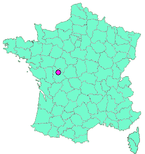 Localisation en France de la geocache 50 nuances de grès