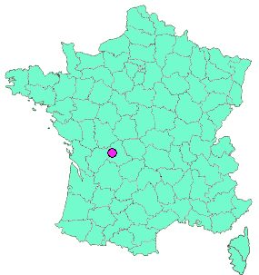 Localisation en France de la geocache [ESJ] #C17 Le Châtelard - La bruyère