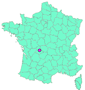 Localisation en France de la geocache  Izymystery#11 - l'envers du décor