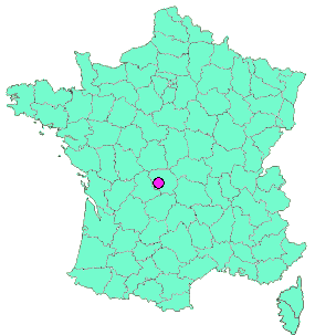 Localisation en France de la geocache LE MONUMENT MECONNU