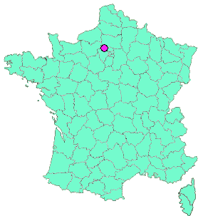 Localisation en France de la geocache [LTV2]  CHARADE