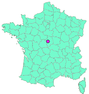 Localisation en France de la geocache Attroupement