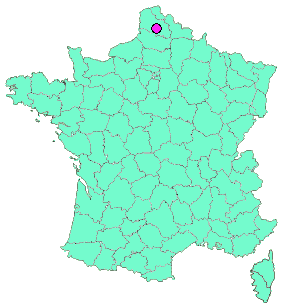 Localisation en France de la geocache Green Way "1