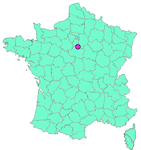 Localisation en France de la geocache Million Dollar Baby