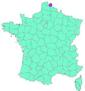 Localisation en France de la geocache MP tradi