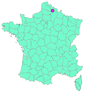 Localisation en France de la geocache 29 Loulou et Lolotte en Balade
