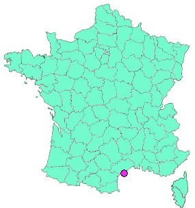 Localisation en France de la geocache Cap D'agde Parking Richelieu