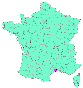 Localisation en France de la geocache Granite Rapakivi au Corum