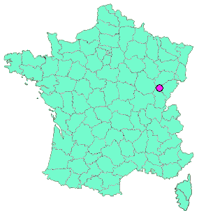 Localisation en France de la geocache Aire d'Hyombre