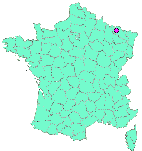 Localisation en France de la geocache # 2 Piscine
