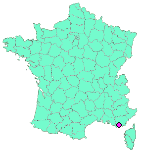 Localisation en France de la geocache 😉