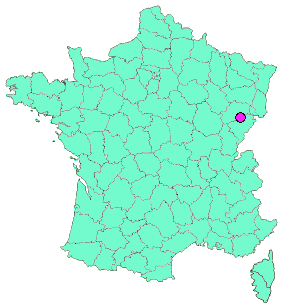 Localisation en France de la geocache [Merci]#5: "P'tite Pause"