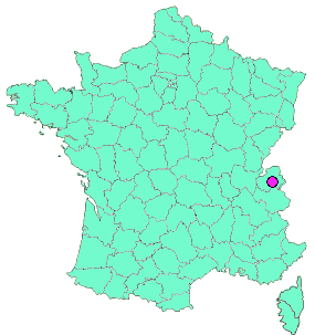 Localisation en France de la geocache AFFICHE CHINAILLON 12